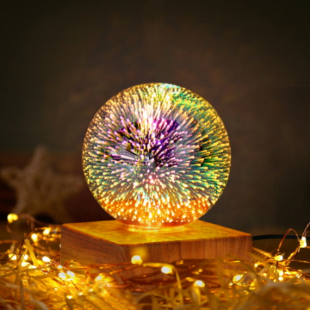 EL 실내 장식 크리스탈 3D LED 무드등 CAH945 #2