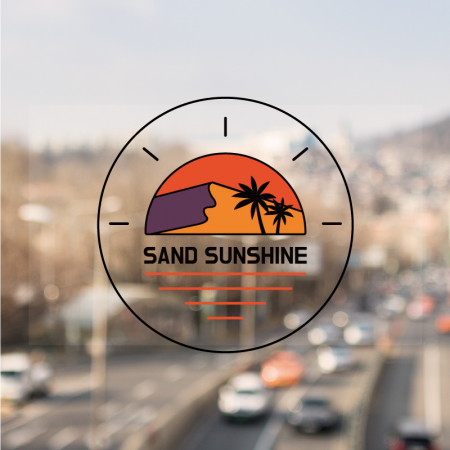 스티커 인쇄 원형 투명 칼라 스티커 50X50mm #2