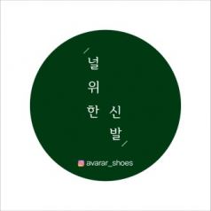 원형 도무송 코팅 칼라 스티커 50X50mm