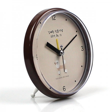 강아지 입체 탁상시계 #4