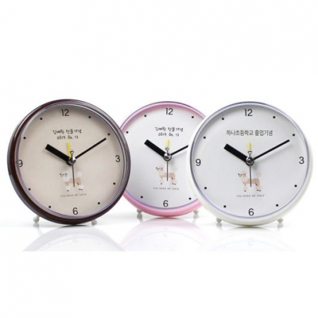 강아지 입체 탁상시계 #2