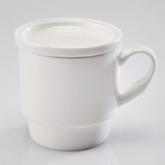 키친필 매직 레고 화이트 뚜껑 머그 330ml 베이직