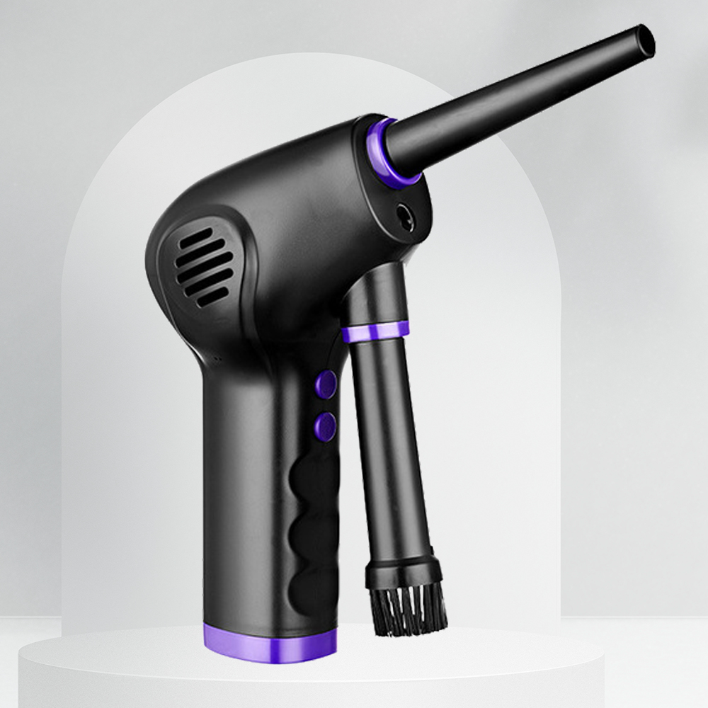 휴대용 가정용, 차량용, 무선 키보드 PC 컴퓨터 에어컨 틈새 먼지 청소 에어건 #2