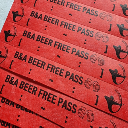 입장권 팔찌 종이 손목밴드 #2