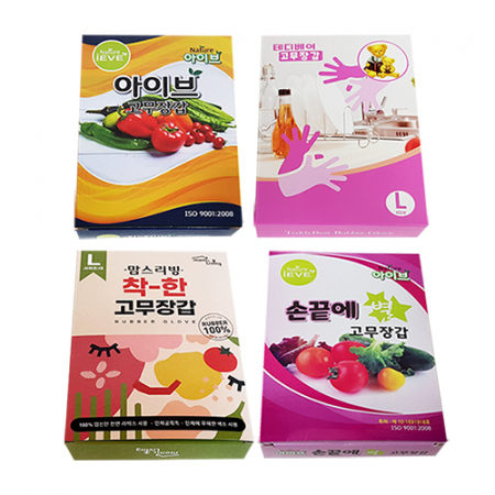 고무장갑 (선물용 케이스 포함) (랜덤발송) #2