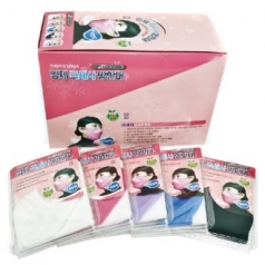 입체 방한대 입체 극세사 마스크 (핑크, 화이트, 라일락, 블루, 블랙)