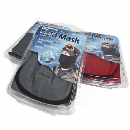 레져용 콜드 마스크 / 방한대 마스크 (그레이, 블랙, 레드) #3