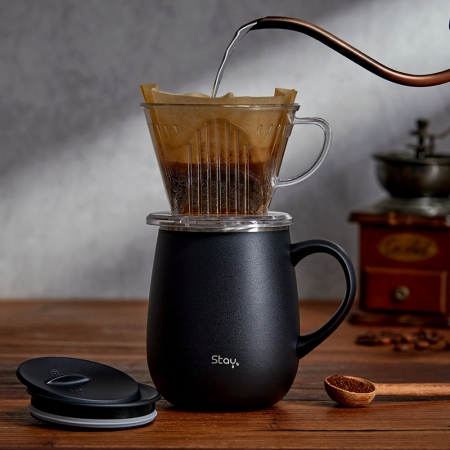 스테이24 코지 이중진공 뚜껑 핸드머그 460ml #6