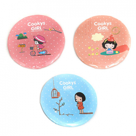 무지 미니 일러스트 손거울 #2