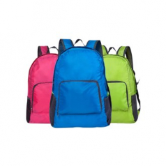 에클리츠 단색 여행배낭 휴대용 백팩