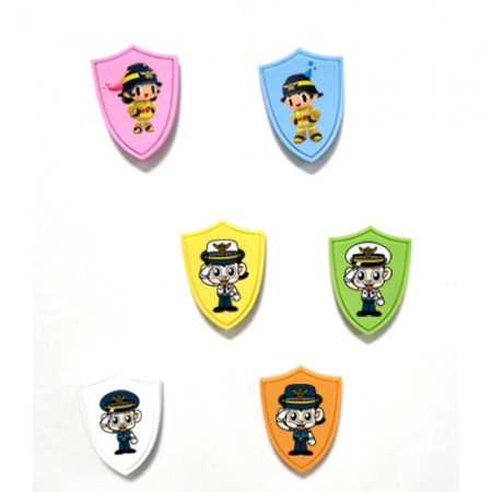 PV - 엠보싱 풀칼라 쉴드 냉장고자석 #2