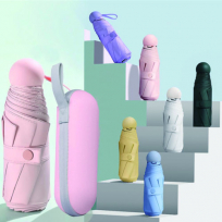 5단 수동 암막 양우산 캡슐 포켓