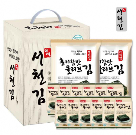 서천 명품 김세트 3호, 도시락 12봉, 전장 2봉 #2