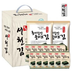 서천 명품 김세트 3호, 도시락 12봉, 전장 2봉