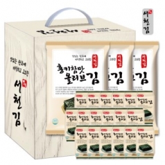 서천 명품 김세트 5호 (도시락 18봉, 전장 3봉)
