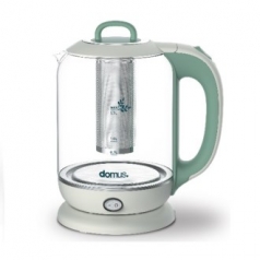 도무스 홈 유리 보온 티포트 1.7L