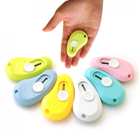 커터칼 [미니 커터칼] 미니커터칼 / 디자인커터칼 / 안전커터칼 / 색상선택가능 / 예쁜포장 #2