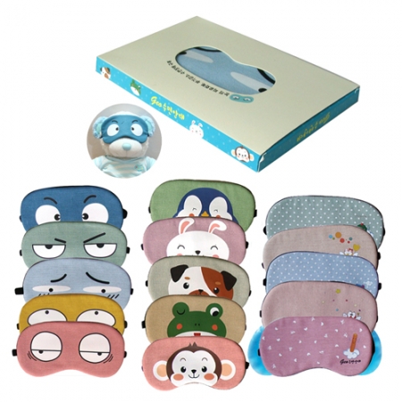 동물모양 수면 안대, 아이마디 캐릭터, KC인증, 15가지 디자인, 인쇄가능 #3