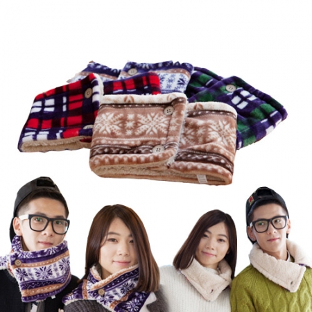 넥워머[황제& 황후 넥워머] 목도리 / 목토시 / 코디 / 워머 / 자수가능 #2