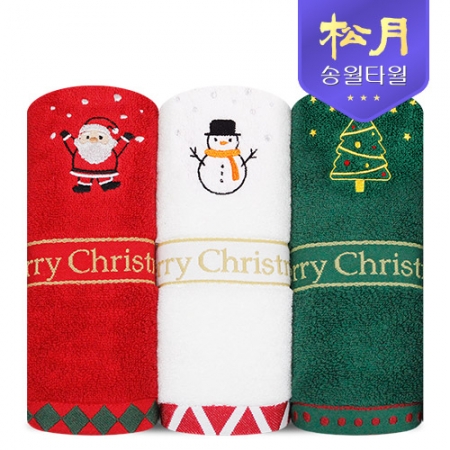 [송월타올 ] 메리 크리스마스 140g 1P #2