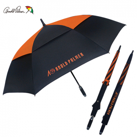 아놀드파마 75 자동 이중방풍 블랙 오렌지 장우산 #2