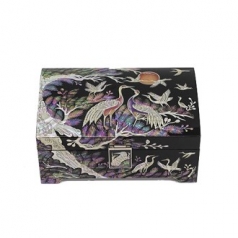 송학 연결문 보석함