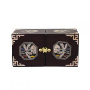 상감학 쌍합 나전칠기 보석함