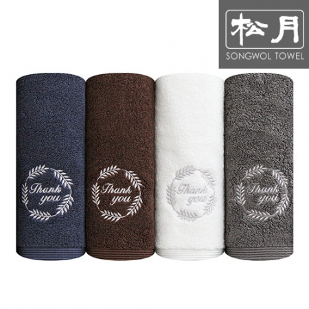 [송월타올] 호텔 라운드 땡큐90 타올 190g 1p #2