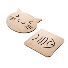 원목 냄비받침대