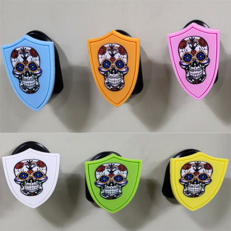 PV 쉴드 마스크걸이, 엠보싱 풀칼라 쉴드 캐릭터 마스크 걸이 #2