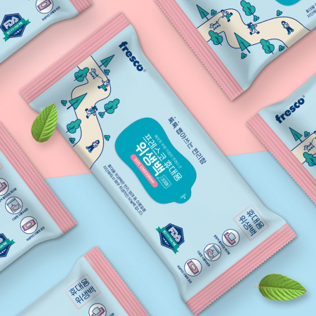 프레스코 휴대용 위생백 중형 b형, 30매 #4