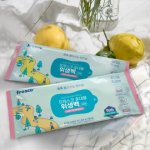 프레스코 휴대용 위생백 중형 b형, 30매
