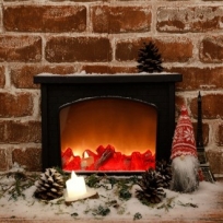 인테리어 조명 스탠드조명 캠핑조명 벽난로램프 무드등