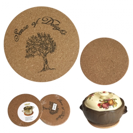 코르크 냄비받침대 나무그림, 냄비 받침대 #3