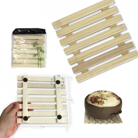 대나무 냄비받침대 냄비, 받침대 #2