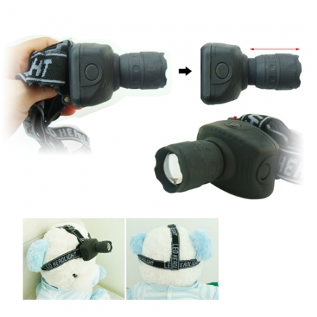 [LED 줌 헤드랜턴] 후레쉬 / 손전등 #2