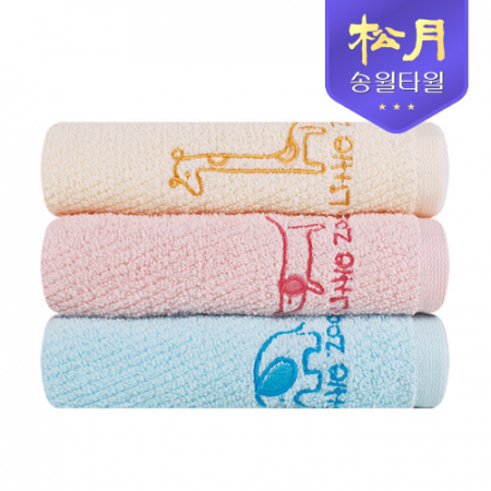 [송월타올] 리틀쥬 후염 34 세면 타올 #2