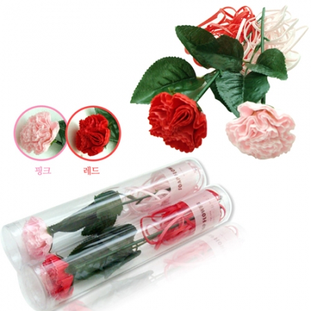 [카네이션 꽃비누-원통형] 비누꽃 #2