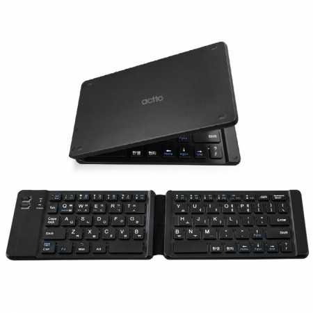 엑토 BTK-05 하프 접이식 휴대용 블루투스 키보드 #2