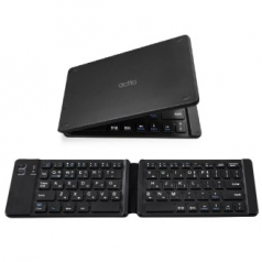 엑토 BTK-05 하프 접이식 휴대용 블루투스 키보드