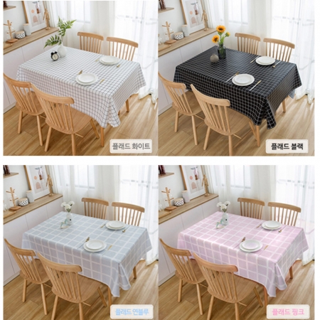 방수 테이블 식탁보 4인용 #2