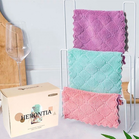 뽀송한 극세사 양면행주 2P SET #2