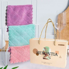 뽀송한 극세사 양면행주 4P SET