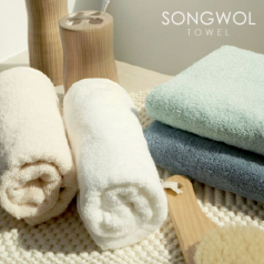 [송월타올]라이트 무지 40 타올