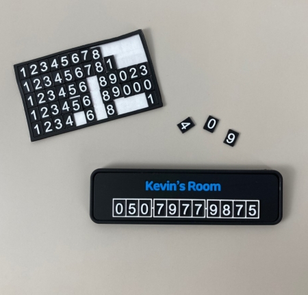 논슬립 주차 번호판, 자동차 번호판, 차량 번호판 #3