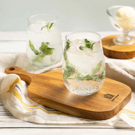 [리베바움] 티크 원목 플레이팅 도마 패들 1 - 각인 #4