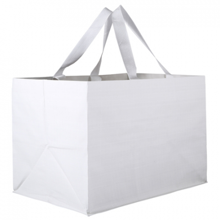 특대형 타포린 가방 화이트 (52 * 38 * 35) #3