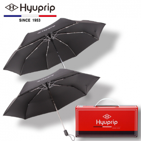 협립 3단 암막 고밀도 커넥션 완전 자동우산 + 3단 초미니 완전 자동우산세트 (양산세트) #2