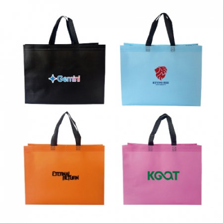 M형 부직포가방 코팅 / 대형 [42 x 32 x 10] #2