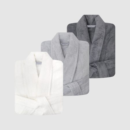 송월 가운 고급 격자 디자인 가운 #2